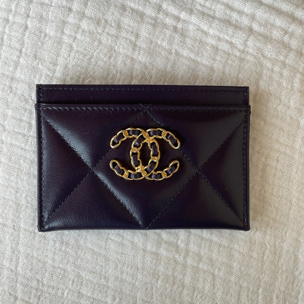 Auth❤️New CHANEL card wallet